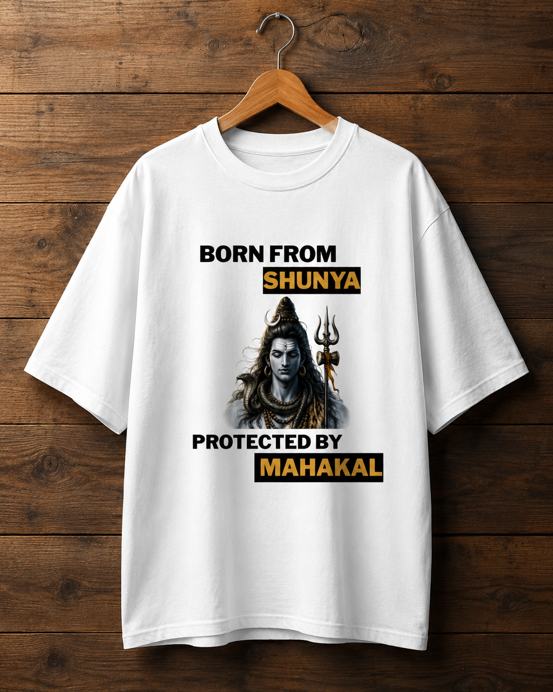 born from shunya protected by mahakal | unisex oversized standard t shirt | born from shunya protected by mahakal | unisex oversized standard t shirt |