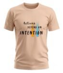 Actions Depend On Intention | Unisex Classic Crew T-Shirt mahamritunjaya mantra | unisex classic crew t shirt
