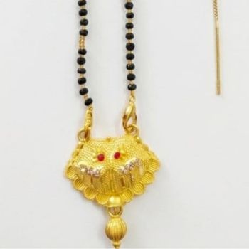women's traditional gold tone mangalsutra pendant set with earrings women's traditional gold tone mangalsutra pendant set with earrings