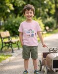Little Traveller | Kid's Crew Neck T-Shirt little traveller | kid’s crew neck t shirt